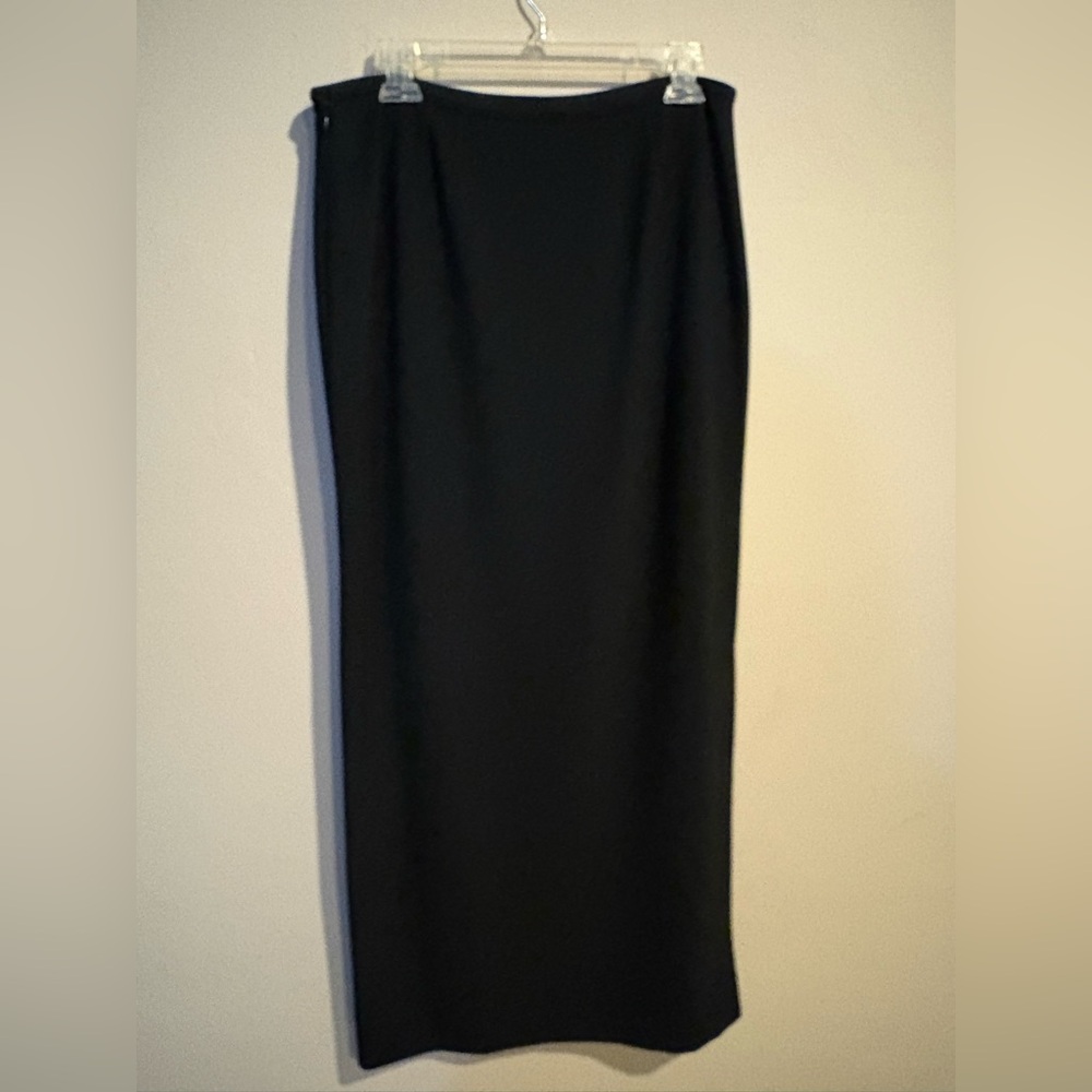 EUC St. John long black maxi skirt